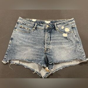 Good American Denim High Waisted Bombshell Short Women’s Size 16